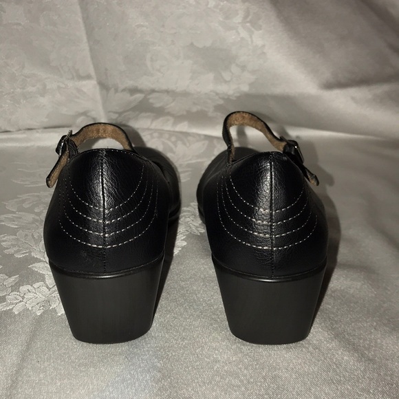 Vionic Shoes | Vionic Amelia Mary Jane Leather Wedge Heels 85m | Poshmark